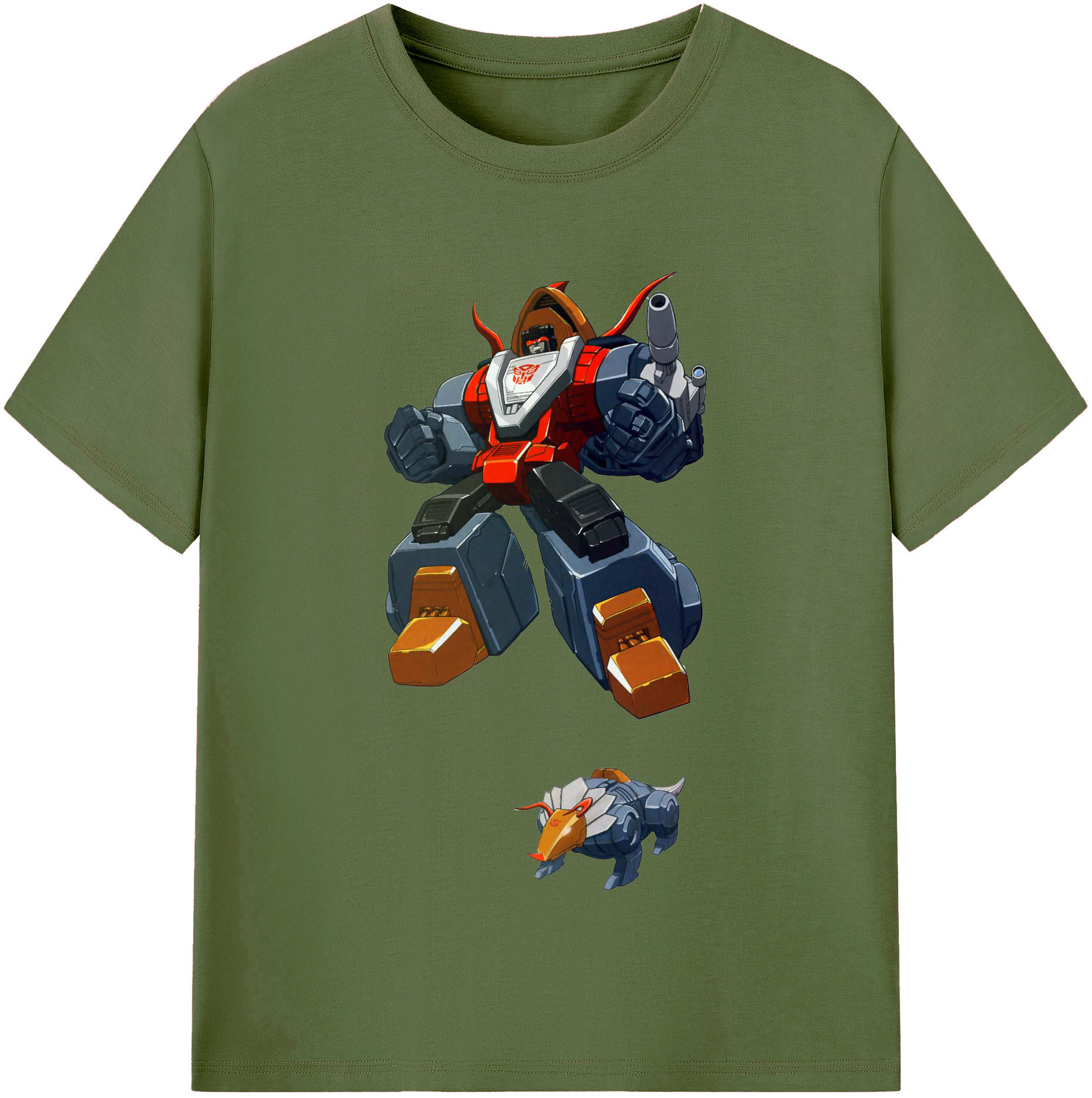 （画像用）  綿100％半袖Tシャツ（フロントプリント）